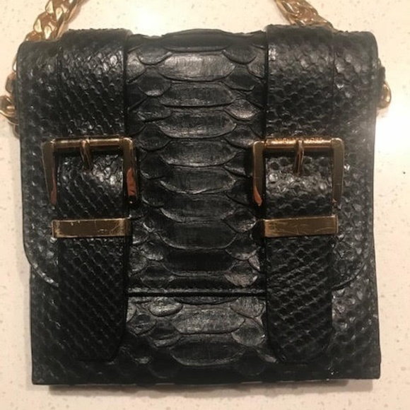 Michael Kors Collection Python Crossbody - Picture 1 of 7